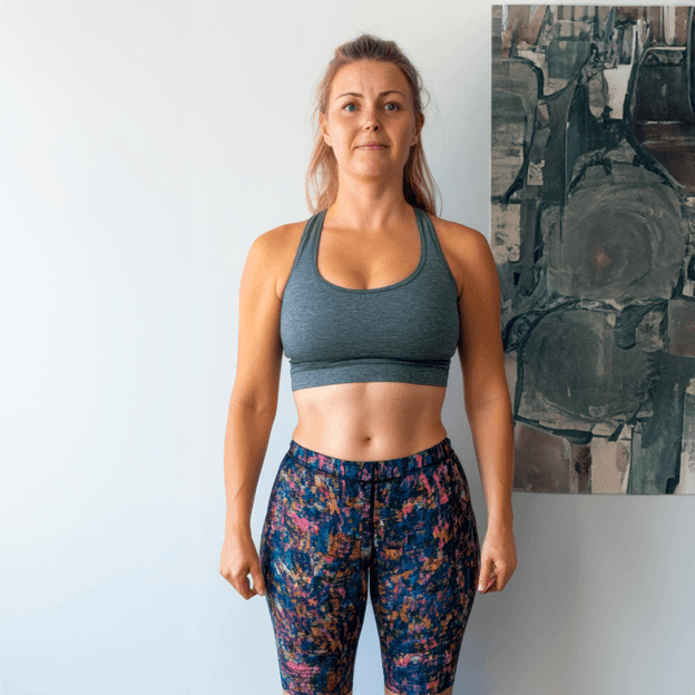 After weight loss transformation